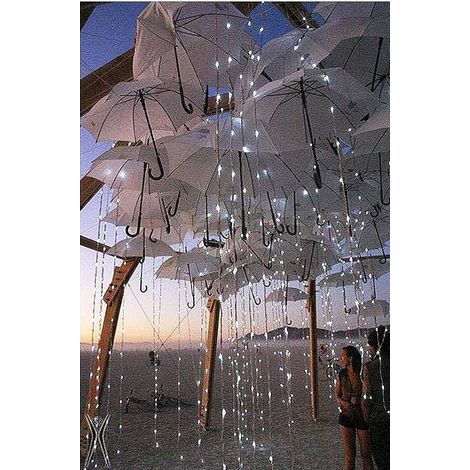Rideau Lumineux LED 3x3 m, 300 LEDs, 8 Modes avec Prise UE, IP44 Étanche, Rideau Lumineux Intérieur Extérieur pour Saint-Valentin et Fête, Blanc Froid ou Blanc Chaud (1/3)
