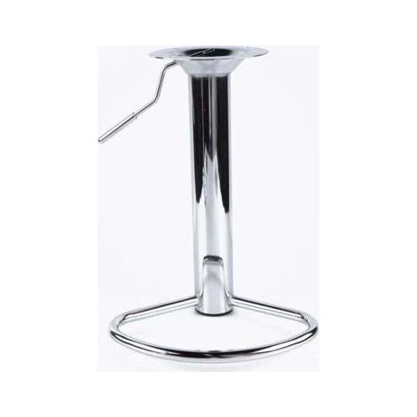 Tabouret de bar pivotant, accessoires, pièces de rechange robustes en acier, design moderne avec poignée, montage facile, universel avec repose-pieds, entraxe de vis 8x8 cm (1/4)