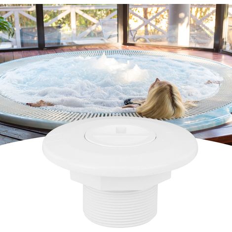 G2-Zoll-Kunststoff-Schwimmbadablauf mit Außengewinde für Massage-Spas (1/5)