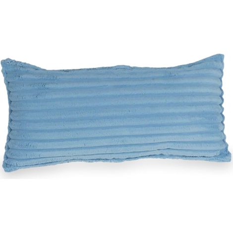 Großes Kissen für das blaue Waffelsofa (1/5)
