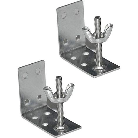 Supports de fixation pour stores en bambou, supports de fixation en L, accessoires pour stores vénitiens, accessoires pour rideaux de stores vénitiens verticaux