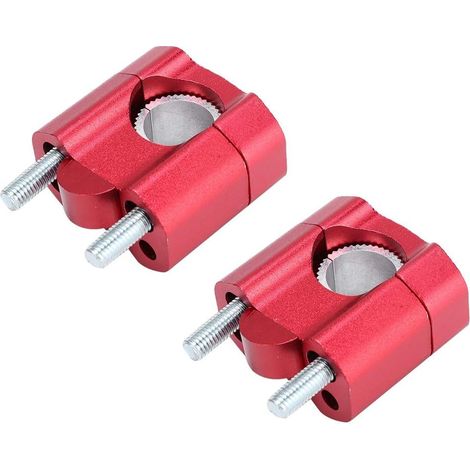 Moix d'ésières de Guidon, Pit-bilors Masqueurs Handle Riser Riser 1 Paire de Pinces à Barres de 22 Mm 28 Mm (1/5)