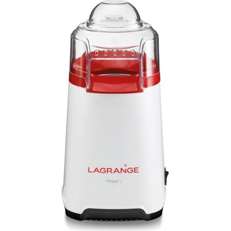 Machine à pop corn Lagrange Popp'y 1200 W Blanc et Rouge