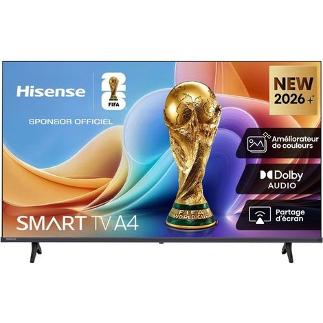 Hisense 40A4S - LED-Fernseher 40" (100 cm) - Full HD 1920x1080 - Smart TV Vidaa - 2xHDMI 1.4 - WiFi