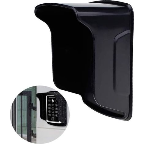 Housse imperméable pour clavier RFID/sonnette - 13,5 cm x 9,0 cm - Protection solaire - Imperméable (1/5)