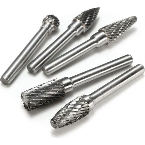 5X 1/4" Foret Rotatif Cnc Gravure Défonceuse (1/4)