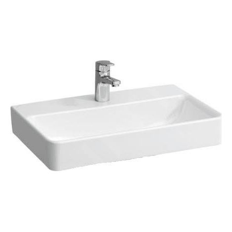 Lavabo LAUFEN PRO S 600x380mm Compact avec ou sans trop-plein 1 trou d'évier (1/4)