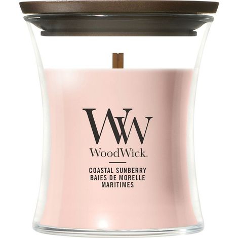 Candela Coastal Sunberry clessidra 85g Rosa WoodWick