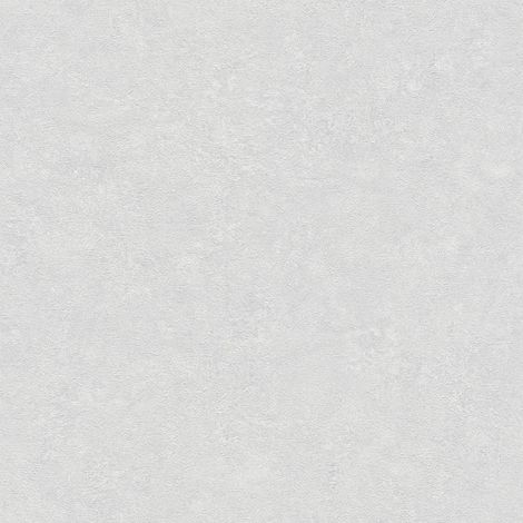 Empapelado tono sobre tono Profhome 377448 papel pintado no tejido ligeramente texturado tono sobre tono mate gris blanco 5,33 m2