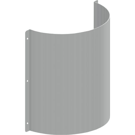 KWC AR Siphonabdeckung, CAMPUS, Edelstahl,  340x365x150 mm, für Reihenurinal