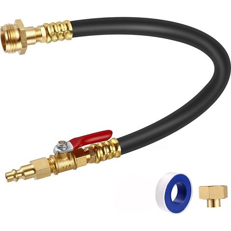 Adaptador de rociador de agua con conjunto de manguera de cierre (1/5)