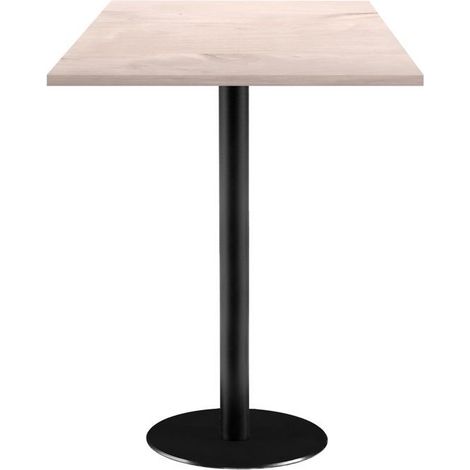 Mange-debout 60 x 60 cm - modèle Rome bois chêne bosco