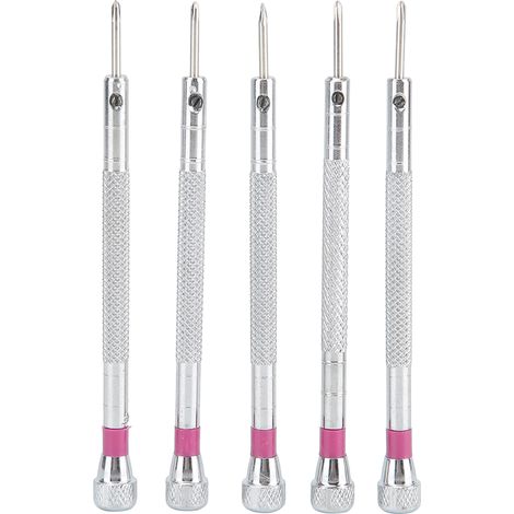Tournevis cruciforme de 1,6 mm, petit format, pour lunettes, montres et horloges. Outils de réparation horlogère. (1/5)