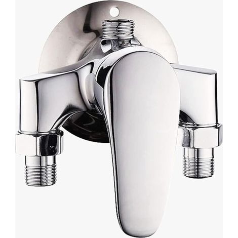 Surface-mounted shower mixer Triangular solar water heater shower A-type shower mixer (1/5)