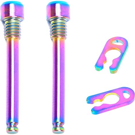 Convient aux boulons de plaquettes de freins à disque hydrauliques de vélo, inserts de fixation en alliage de titane de 4 mm pour vélos. (1/5)