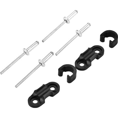 2 pièces Support de Câble de Frein et Vitesse Vélo en Alliage d'Aluminium Léger (1/5)