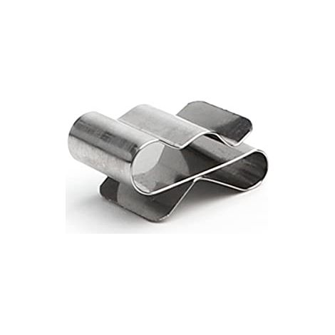 Clip de cable solaire en acier inoxydable 304 Argent 100-400 pcs Gestion des fils(100 pieces) (1/5)