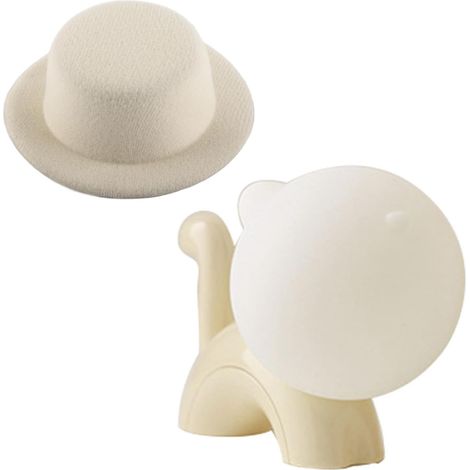 Veilleuse Chat, Lampe LED Rechargeable en Silicone avec Arrêt Automatique, Lumière Chaude à intensité Variable, Veilleuse Portable Mignonne pour Chambre d'enfant, Dortoir de Chambre (1/5)