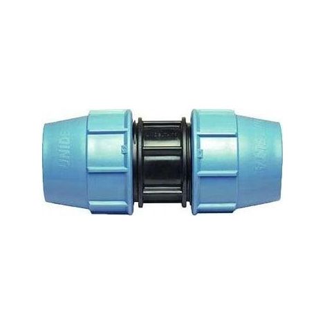 Unidelta PE-Rohrverbindung 63 mm farblos Polyethylen