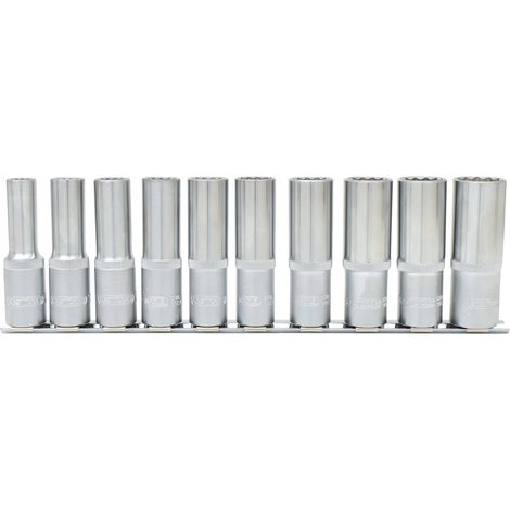 KS TOOLS 1/2" Juego de llaves de vaso largas de 12 puntas 10 pzs - 917.1750 (1/2)