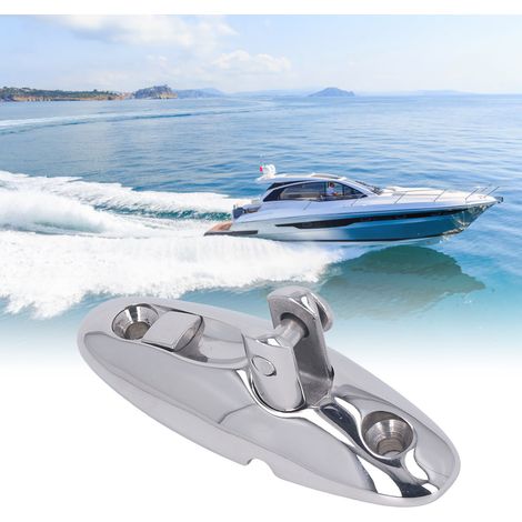 92 mm Edelstahl 316 Marine Bimini-Drehdeckscharnier mit Schnellverschluss für Boote und Yachten (1/5)