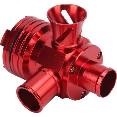 Soupape de décharge universelle en alliage d'aluminium rouge, accessoire automobile pour moteur 1.8T/2.7L 2-Turbo (1/5)