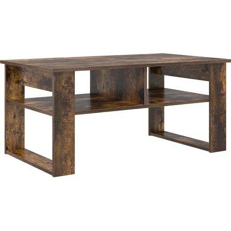 Couchtisch Geräucherte Eiche 96 x 54 x 44 cm Holzwerkstoff vidaXL