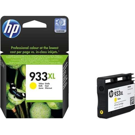 Cartucho de Tinta Original HP nº933 XL Alta Capacidad/ Amarillo (1/5)