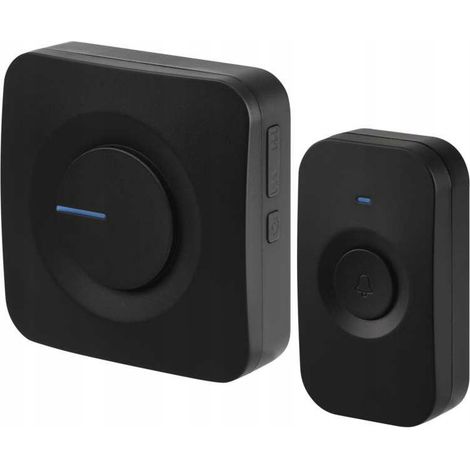 Campanello esterno senza fili P5728 nero (1/4)