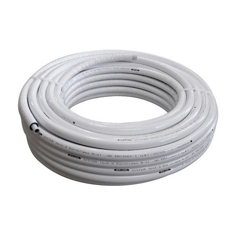 TUBO MULTISTRATO NICOLL SYSTEM COIBENTATO 6MM 16 x 2 NICOL MT 50