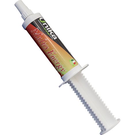 Malto Energy mangime complementare in formato siringa in pasta gel utile per supportare le energie del cavallo in gara 1 siringa da 120g
