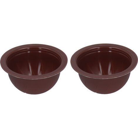 Capsules de café Nespresso Vertuo jetables en aluminium auto-adhésives, espresso Nestlé, riche en huile, café brun, 150 ml. (1/5)