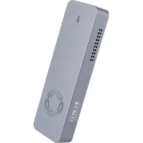 RTL9210B boîtier disque dur mobile double protocole, refroidissement ventilateur turbine intégré, étui de protection B. (1/4)