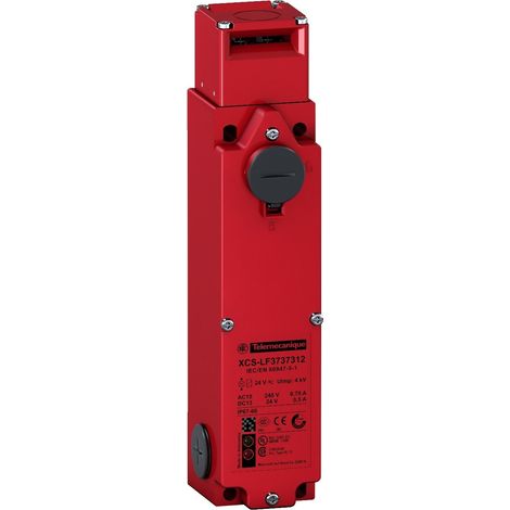 Preventa XCS-LF - inter. de pos. de sécu. métallique à clé Télémécanique - 4O+2F 24V - 3xM20