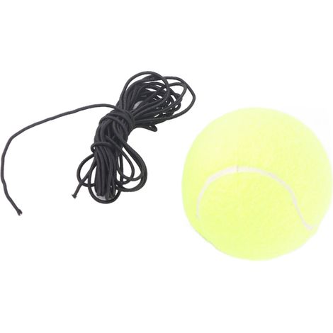 Corde élastique haute résistance pour entraînement tennis, balle d'exercice individuelle avec caoutchouc souple (1/5)