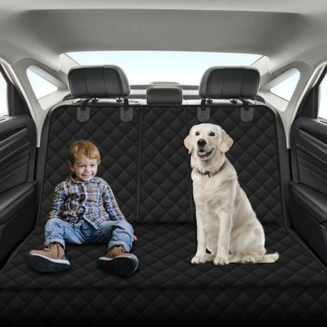 Housse de siège - Protection Voiture Chien - Imperméable - Ajustement Universel - Résistant aux Rayures (1/4)
