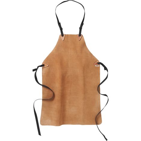 Fristads Kansas 100867-240-ONESIZE Leather apron 9330 LTHR Braun Gr. ONESIZE (1/2)