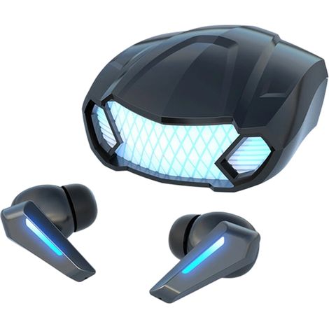 Talkie-walkie numérique double oreille pour le commerce électronique en mode privé avec fonction d'alimentation mobile et écouteurs Bluetooth 5.0 (1/5)