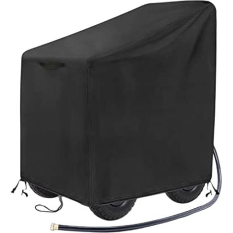 Housse imperméable pour tuyau d'arrosage 210D - Protection contre le gel et la poussière - Avec cordons élastiques pour pelouse - 76 x 66 x 89 cm (1/5)