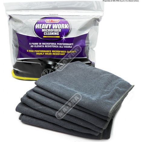 Panno in microfibra Heavy Work Mafra 6pz