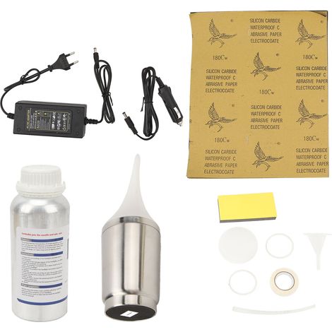 Kit de polissage optiques de phares auto 100V-240V, restauration efficace et fiable, universel pour véhicules (1/5)