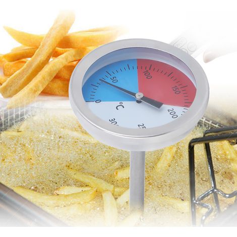 TSBX500 0300℃ Edelstahl-Thermometer Tischthermometer für Backofen, Grill und BBQ (1/5)