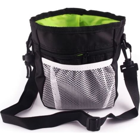 Schwarze wasserdichte Haustier-Trainingstasche – Hunde-Trainingstasche – Gürteltasche zum Spazierengehen mit Ihrem Hund – (1/5)