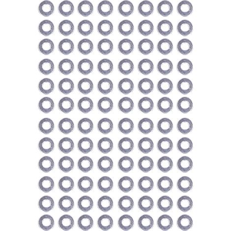 150 rondelles plates DIN125 M5 - Kit rondelle inox A2-70 pour fixation étanche (1/5)