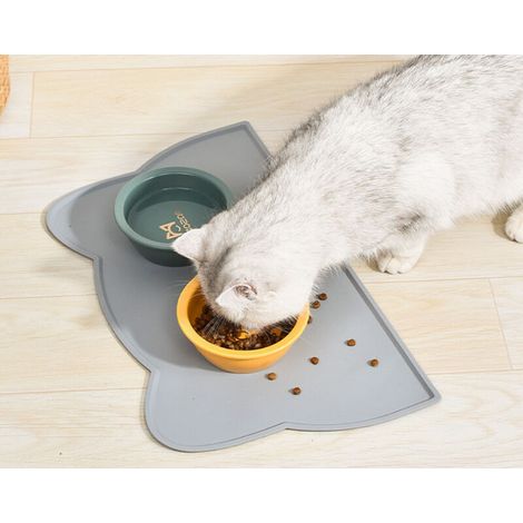 Tapis d'alimentation pour chiens et chats, tapis d'alimentation imperméable S (1/5)