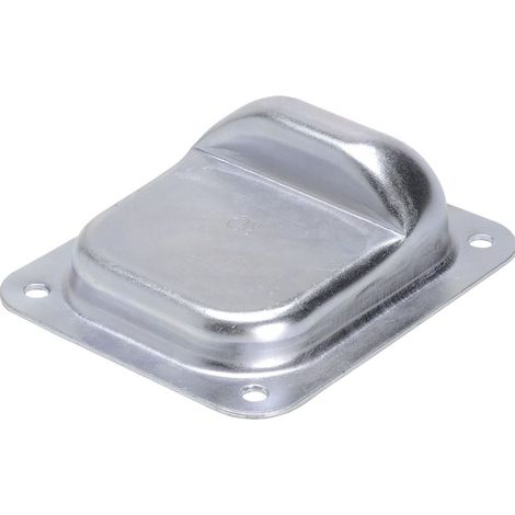 ARRESTO PER CANCELLI A BATTENTE ART.166  tipo grande - mm 160 x 130 - h.48