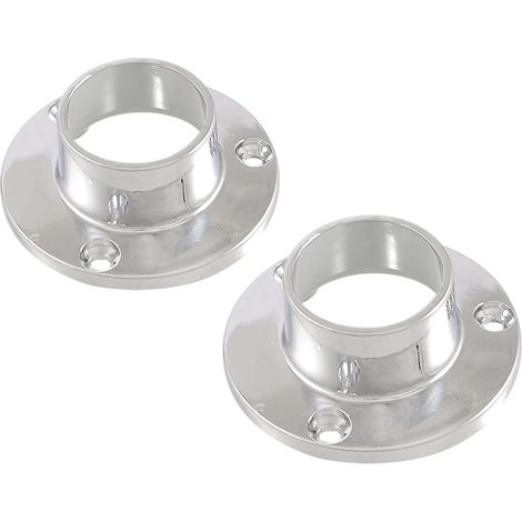 Kleiderschrank 22 mm Baumarkt Dia Kleidung Rohr Rod Hebel Unterstützung Baubedarf Halterung Paar
