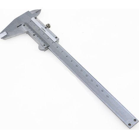 Pied à Coulisse Universel 0-150mm en Acier Inoxydable - Outil de Mesure de Précision avec Lecture Vernier - Calibre Étanche pour Atelier Mécanique (1/5)