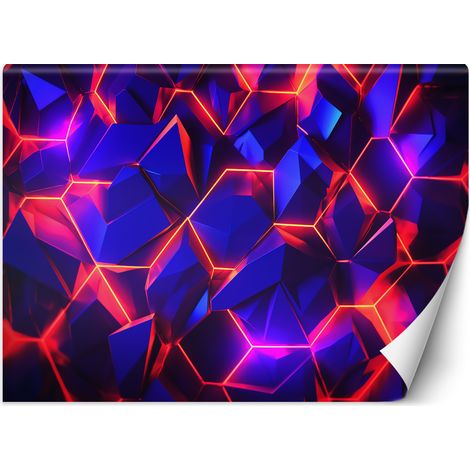 Fototapete Neon abstrakte Textur 100x70 cm (1/5)