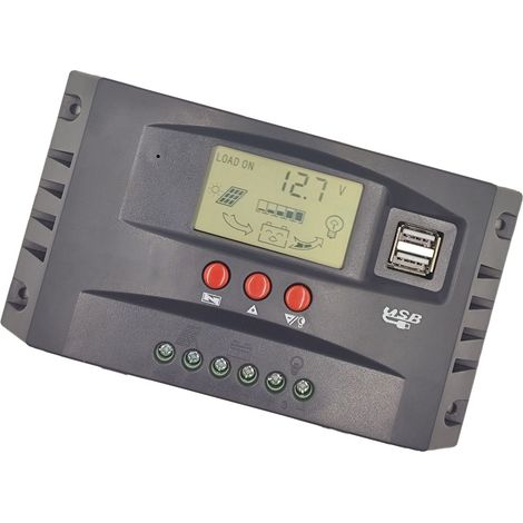MPPT 50A 12V/24V Solarladeregler, automatischer Spannungsregler für Photovoltaikmodule (1/5)